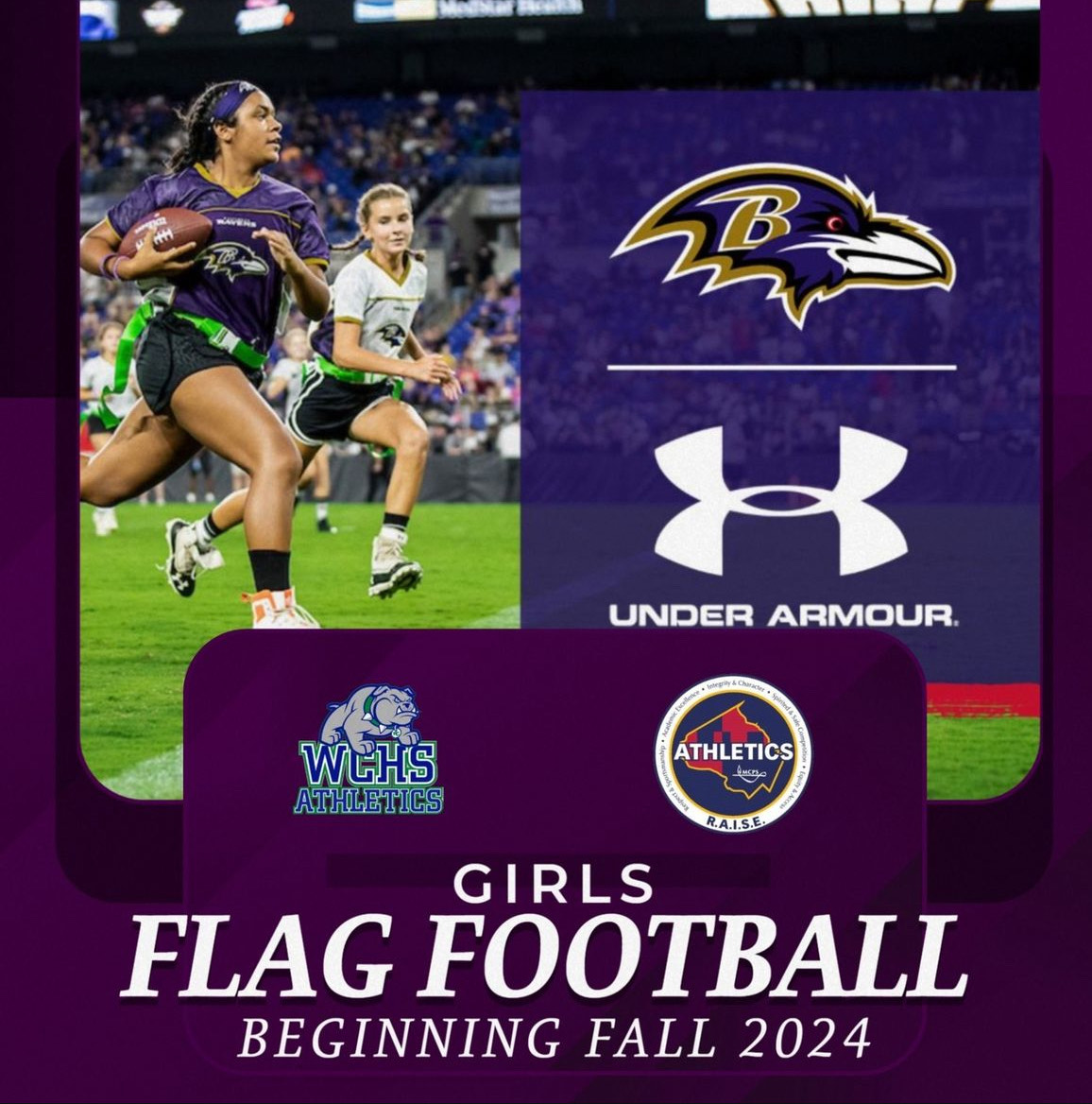 Many girls at WCHS have seen either seen flag football on TV or heard of others who play it and are excited to join the growing movement of expanding girls flag football while showing off their athleticism. 