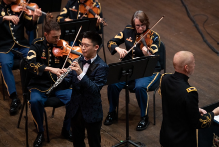 WCHS senior Kyle Cho played oboe for the U.S. Marine Band and the U.S. Army Orchestra. Cho has been playing the oboe since he was in fifth grade and has worked hard over the years to perfect his craft.